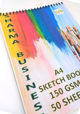 KRASHTIC Drawing Book For Kids Artist Painter & Creator 50 Sheets Pack of 1 A4 Sketch Pad Sketch Pad(50 Sheets)