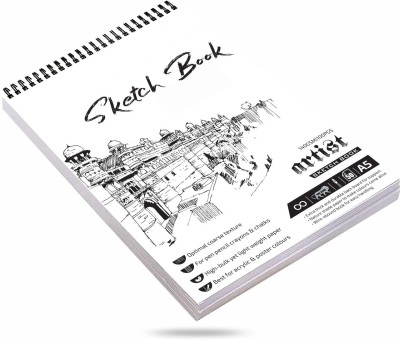 VARIETY A/5 OXFORD SKETCH BOOK 125GSM Sketch Pad(50 Sheets)