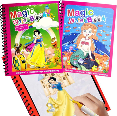 Wishbone MAGIC WATER BOOK Sketch Pad(4 Sheets)