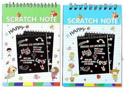 RVK Scratch Book 65 Sketch Pad(10 Sheets, Pack of 2)