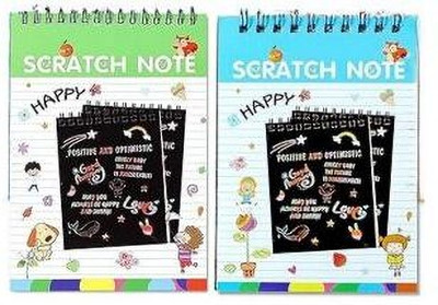 RVK Scratch Book 95 Sketch Pad(10 Sheets, Pack of 2)