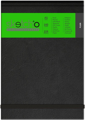 ANUPAM SketchO Sketch Book (Hb)- 124 Pages, A5 Sketch Pad(124 Sheets)