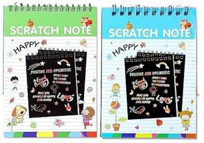 RVK Scratch Book 62 Sketch Pad(10 Sheets, Pack of 2)