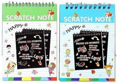 RVK Scratch Book 55 Sketch Pad(10 Sheets, Pack of 2)