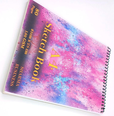PerDay A4 Drawing Book For Artists Drawing and Painting 150 GSM Paper Size 28x21 cm Sketch Pad(40 Sheets)
