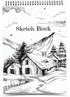 viDixn (VDX-1) A5 SketchBook | 50 Sheet | 140GSM | Durable Acid Free Drawing Paper Sketch Pad(50 Sheets)