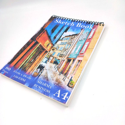 KRASHTIC REDGE 150 GSM Spiral Bound Sketch book For Artist & Amateur Pack of 1 Sketch Pad(40 Sheets)