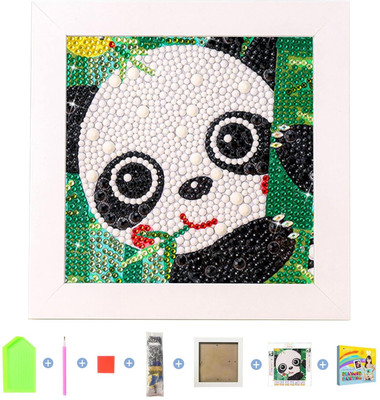 FATFISH 5D DIY Diamond Painting Kit for Girl Sketch Pad(1 Sheets)