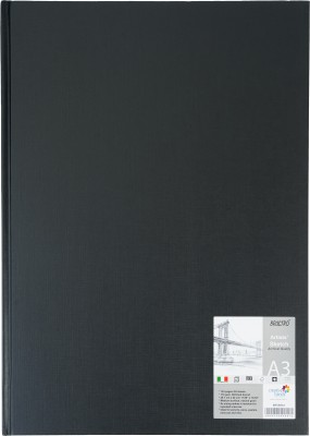 BRuSTRO Artists' Sketch Book Stitched Bound A3-110 GSM, 124 Pages Acid Free Sketch Pad(124 Sheets)