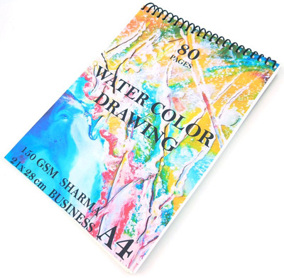 Redge A4 Sketch Book Under 199, Size 28x21 cm For Drawing Painting and Sketching Sketch Pad(40 Sheets)