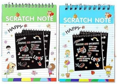 RVK Scratch Book 98 Sketch Pad(10 Sheets, Pack of 2)