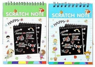 RVK Scratch Book 57 Sketch Pad(10 Sheets, Pack of 2)