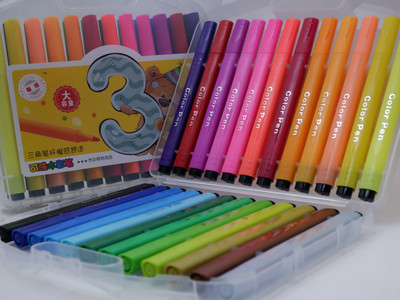 Pulsbery sketch pen for kids Washable Watercolor Pens-Sketch Pen For Kids Nib Sketch Pens  with Washable Ink(Set of 1, Multicolor)