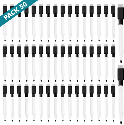 Aryan Utsav Marker pen Dry Erase Markers with Eraser Caps, Whiteboard Markers, Fine Point Tip Nib Sketch Pen(Black)