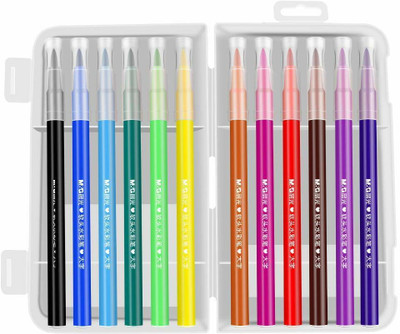 Timbktoo sketch pen set soft tip Nib Sketch Pen(Multicolor)