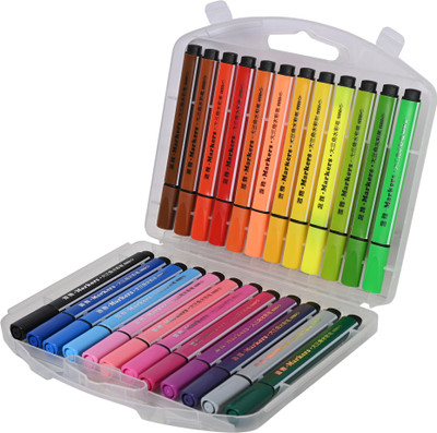 Pulsbery sketch colors for kids sketch colors for kids Nib Sketch Pens  with Washable Ink(Set of 1, Multicolor)
