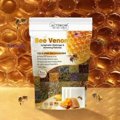 ACTIWOW Bee Venom Foot Patches Heal And Detox While You Rest A01(100 g)