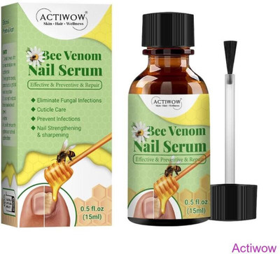 ACTIWOW Bee Venom Nail Serum Strength Recovery(20 ml)