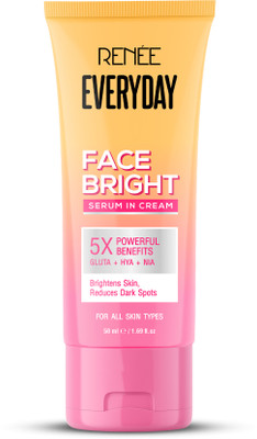 Renee Everyday Face Bright Cream, Hydrates, Brightens & Reduces Dark Spots(50 ml)