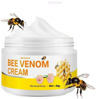 ACTIWOW Bee Venom Cream For Skin Radiance & Deep Wrinkle Reduction(50 g)