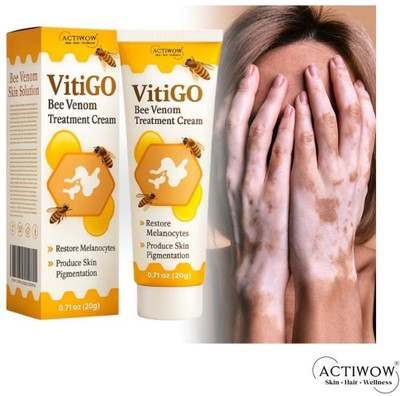 ACTIWOW Vitigo Bee Venom Cream for Revitalizing Care(100 g)