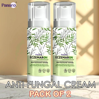 PANARO New Eczemaron Anti Fungal Cream For Men & Women | Fungus Protection | Pack of 2(100 g)