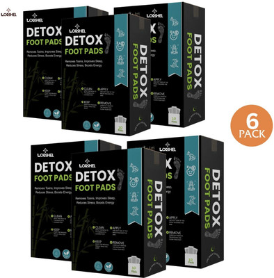 LORSHEL Heal sutra detox foot pads remove buildup for whole-body refresh(60 g)