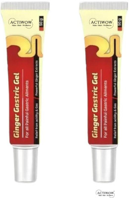 ACTIWOW Ginger Gastric Gel Herbal Treatment for Burning 2 PCS(100 g)