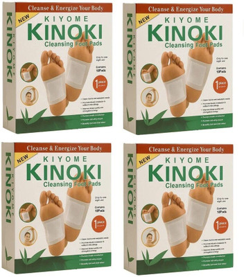 KIYOME KINOKI Ginger foot patches(PACK OF FOUR)(400 g)