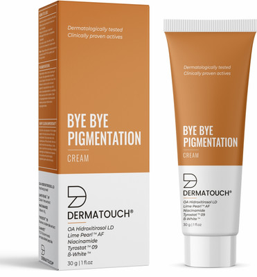 Dermatouch Bye Bye Pigmentation Cream for Pigmentation|With Lime Pearl & B-White-Men/Women(30 g)