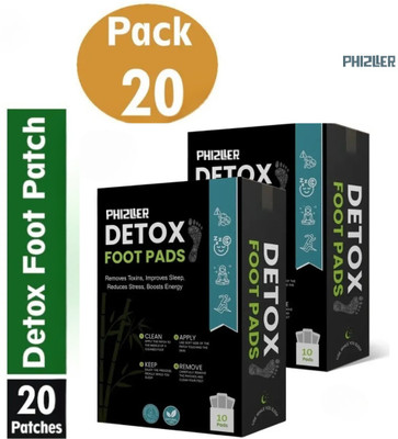 PHIZLLER Detox Foot Patch HealSutra Pads for Cleansing and Purifying(20 g)