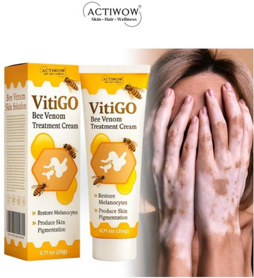 ACTIWOW Vitigo Bee Venom Cream for Protection & Care Cream(100 g)