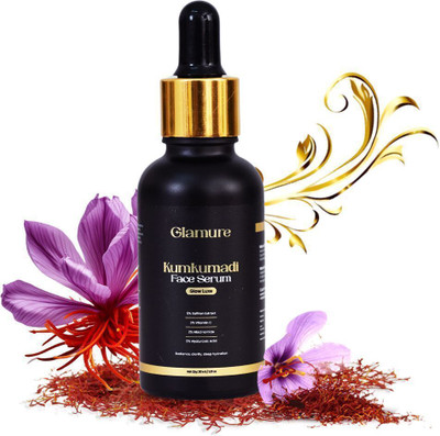 GLAMURE Kumkumadi Tailam Face Oil with Vitamin C & Niacinamide for Glowing, Spotless Skin(30 ml)