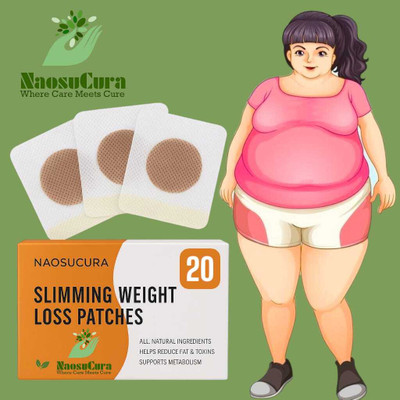 Naosucura Flatten Tummy And Detox Liver With Natural Slim Patches | 20 Pcs Pack Plaster & Patch(20 x 1 Patches)