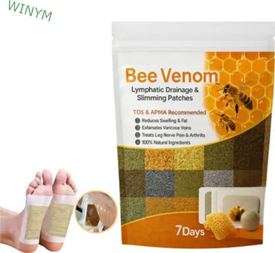 Winym Bee Venom Foot Patches Foot Comfort Detox (10 patches)(100 g)