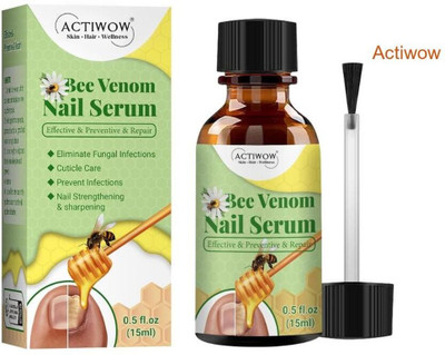 ACTIWOW Bee Venom Nail Serum Soft Nail Fix(20 ml)