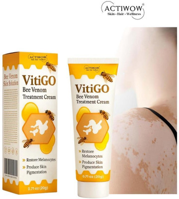 ACTIWOW Vitigo Bee Venom Cream for Dark Patch Diminishing cream(100 g)