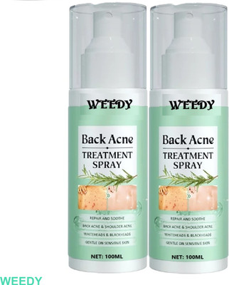 WEEDY Treatment Spray for Back Acne – Get Smooth Skin Fast(200 ml)