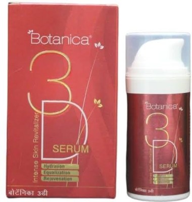 Botanica 3D Rejuvenating & Hydrating Serum Reduces Pigmentation (30ml)(30 g)