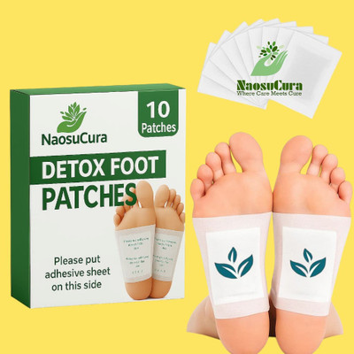 Naosucura Detox Foot Patches To Refresh The Body, Support Relaxation And Remove Tiredness(60 g)