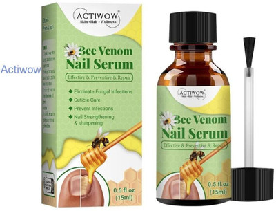 ACTIWOW Bee Venom Nail Serum Botanical Boost(20 ml)