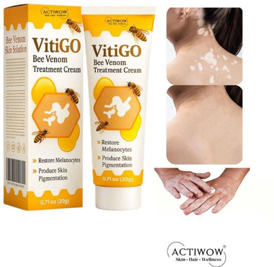 ACTIWOW Vitigo Bee Venom Cream for Glow-Rich Facial Cream(100 g)