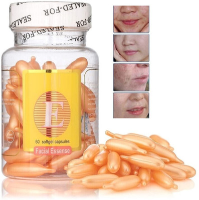 OLETSUN Vitamin E Facial Capsules for Glowing Skin(60 g)