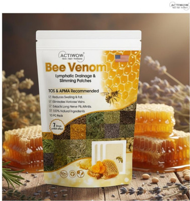 ACTIWOW Bee Venom Foot Patches Bee-Powered Foot Care for Total Balance SKT(100 g)