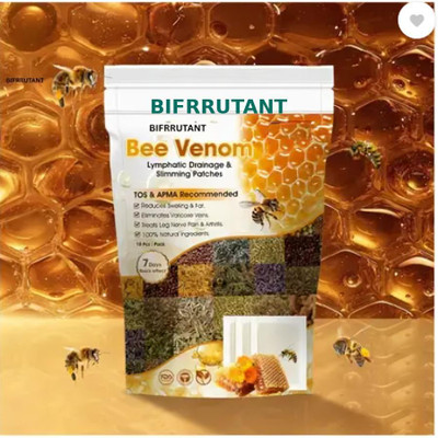 BIFRRUTANT Foot Patches Detox with Bee Venom for Restful Sleep(100 g)