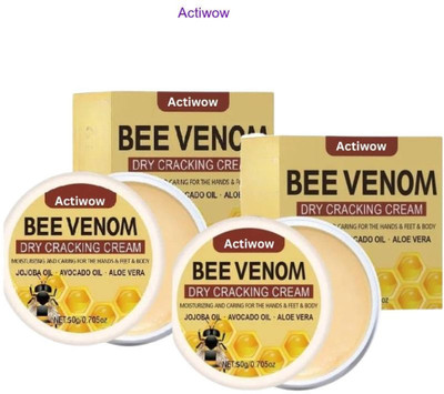 ACTIWOW Bee Venom Cracking Cream Glow Repair Solution(50 g)