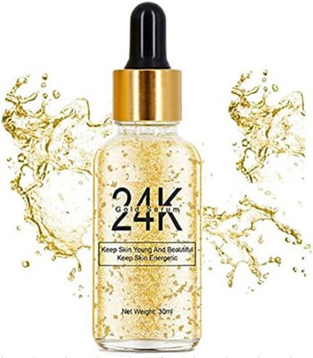REIMICHI 24K Gold Radiance & Anti Aging Serum Helps to Remove Wrinkles Primer  - 30 ml(TRANSPARENT)