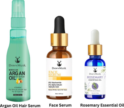 DawnMusk DawnMusk Pack Of 3 Skin & Hair Care(165 g)