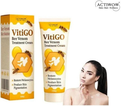 ACTIWOW Vitigo Bee Venom Cream for Everyday Radiance(100 g)