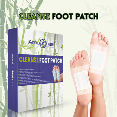 Amazheal Premium Foot patches Cleansing Toxin Remover Foot Pads 1box=10 Patches(100 g)